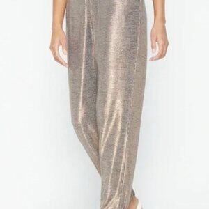 Brochu Walker Pull On Pants in Gold Shimmer Size Large